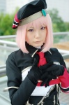 beret blouse cosplay gloves lili_levinas noriko pink_hair senko_no_ronde_duo rating:Safe score:0 user:nil!