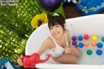 bathtub cleavage one-piece_swimsuit ponytail swimsuit swimsuit_pull wet yamashita_rui rating:Safe score:0 user:nil!