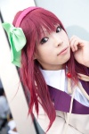 angel_beats! cosplay hairband nakamura_yuri red_hair ribbon_tie school_uniform soda_(model) rating:Safe score:0 user:pixymisa