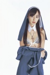 akiyama_rina bra cleavage crucifix dress habit nun open_clothes target_rina rating:Safe score:1 user:nil!