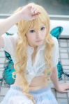 asanagi_rin blonde_hair blouse cosplay croptop miniskirt skirt tagme_character tagme_series wings rating:Safe score:0 user:nil!