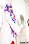 cosplay dress hat patchouli_knowledge purple_hair robe saku sweet_garden thighhighs touhou rating:Safe score:0 user:nil!