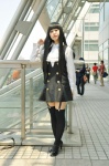 blouse cosplay garter_straps inu_boku_secret_service jumper ren_(ii) scarf shirakiin_ririchiyo thighhighs rating:Safe score:0 user:pixymisa