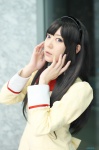 akemi_homura blouse cosplay hairband puella_magi_madoka_magica sailor_uniform school_uniform yumia rating:Safe score:0 user:nil!