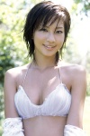 bikini_top blouse cleavage honeybee_x2 open_clothes swimsuit yasuda_misako rating:Safe score:0 user:nil!