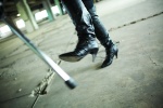 boots cosplay kurosawa_rai meiko microphone thigh_boots thighhighs vocaloid rating:Safe score:0 user:nil!