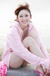 bikini_top denim hoodie kobayashi_yumi ponytail shorts swimsuit wpb_130 rating:Safe score:0 user:nil!