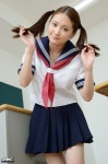 4k-star_221 hazuki_yume pleated_skirt sailor_uniform school_uniform skirt twintails rating:Safe score:0 user:nil!