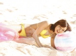 beach bikini niwa_mikiho side-tie_bikini swimsuit tropical_rainbow rating:Safe score:1 user:nil!