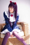 blouse cosplay gokou_ruri hairband mashiro_yuki miniskirt ore_no_imouto_ga_konna_ni_kawaii_wake_ga_nai pantyhose purple_hair purple_legwear shawl skirt rating:Safe score:0 user:nil!