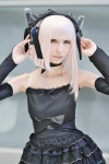 blonde_hair choker cosplay detached_sleeves dress headphones ishiori_arie shinkukan tagme_character rating:Safe score:1 user:nil!