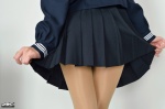 4k-star_102 ass kitamura_nao pantyhose pleated_skirt sailor_uniform school_uniform sheer_legwear skirt skirt_lift rating:Safe score:0 user:nil!