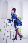 blouse cosplay gokou_ruri hairband mashiro_yuki miniskirt ore_no_imouto_ga_konna_ni_kawaii_wake_ga_nai pantyhose purple_hair purple_legwear shawl skirt rating:Safe score:0 user:nil!