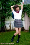 blouse bookbag kneesocks pleated_skirt school_uniform skirt yamaguchi_mizuki rating:Safe score:0 user:nil!