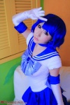 bishoujo_senshi_sailor_moon blue_hair choker cosplay elbow_gloves gloves mercury_&_mars mizuno_ami pleated_skirt sailor_mercury sailor_uniform saku school_uniform skirt rating:Safe score:0 user:nil!