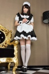 4k-star_184 apron blouse hairband jumper maid maid_uniform sakura_nodoka thighhighs white_legwear zettai_ryouiki rating:Safe score:1 user:nil!