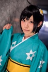 ahoge araragi_tsukihi bakemonogatari cosplay hair_clip nisemonogatari sasuke yukata rating:Safe score:0 user:pixymisa