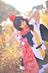 amatsuka_miyu blouse cosplay pleated_skirt scarf shameimaru_aya skirt tokin_hat touhou wings rating:Safe score:0 user:nil!