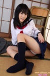 bikini_bottom hamada_yuri kneesocks pleated_skirt sailor_uniform school_uniform skirt swimsuit rating:Safe score:3 user:nil!