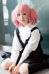 blouse cosplay inu_boku_secret_service jumper kneesocks pink_hair roromiya_karuta shiina_haru twintails rating:Safe score:2 user:pixymisa