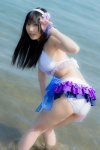 ass beach bikini hairband lenfried love_a_live love_live!_school_idol_project miniskirt ocean skirt sonada_umi swimsuit wet rating:Safe score:2 user:nil!