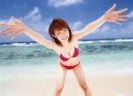 beach bikini cleavage iwasa_mayuko ocean swimsuit rating:Safe score:1 user:nil!