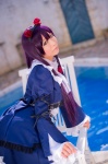 blouse cosplay gokou_ruri hairband mashiro_yuki miniskirt ore_no_imouto_ga_konna_ni_kawaii_wake_ga_nai purple_hair purple_legwear shawl skirt rating:Safe score:0 user:nil!
