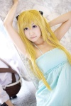 blonde_hair chii cosplay fate_testarossa hair_ribbons lyrical_nanoha summer_dress twintails rating:Safe score:1 user:pixymisa