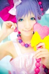 cosplay dress hairbows hair_pods original purple_hair saya wand rating:Safe score:2 user:nil!