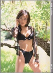 bikini blouse mamiya_hiro open_clothes swimsuit watermark rating:Safe score:1 user:StarlitVoyager