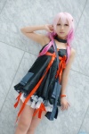 choker cosplay dress guilty_crown hair_clip hair_ties kuuta pink_hair ribbons shoulder_bag twintails yuzuriha_inori rating:Safe score:2 user:pixymisa