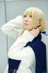blonde_hair coat cosplay fate/series fate/stay_night maropapi saber scarf rating:Safe score:0 user:nil!
