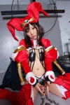 bastard!! boots bound chains cleavage cosplay garter_belt hanamura_misaki jester_cap monokini one-piece_swimsuit porno_baster!! porno_dianno sling_bikini swimsuit thigh_boots thighhighs wings rating:Safe score:0 user:nil!