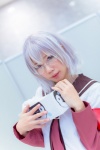armband cosplay dress glasses grey_eyes ikeda_chitose jacket silver_hair yae_maiko yuruyuri rating:Safe score:0 user:pixymisa