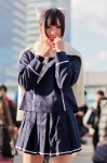 blouse cosplay hairbow love_plus pleated_skirt sailor_uniform scarf school_uniform skirt takane_manaka tsubasa_(iii) rating:Safe score:0 user:pixymisa