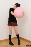 balloon costume kneesocks koizumi_miyuki miniskirt pleated_skirt rq-star_379 school_uniform skirt rating:Safe score:0 user:Ale