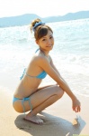 beach bikini dgc_1037 hairbun kishi_aino ocean side-tie_bikini swimsuit wet rating:Safe score:1 user:nil!