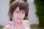 blouse blue_eyes cosplay final_fantasy final_fantasy_x kasino_kiuro necklace yuna rating:Safe score:0 user:pixymisa