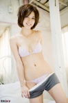 bed bikini cleavage hata_mizuho misty_296 shorts shorts_pull swimsuit rating:Safe score:3 user:nil!