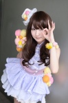 akb48 cosplay crinoline dress hat hiokichi oshima_yuko_(akb48) tiered_skirt wristband rating:Safe score:1 user:pixymisa