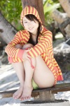 bikini hoodie kobayashi_kana striped swimsuit welcome_to_paradise rating:Safe score:0 user:nil!