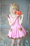 blonde_hair cosplay dress hairbows heart lake_sana necklace original twintails rating:Safe score:0 user:pixymisa