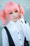blouse cosplay inu_boku_secret_service jumper pink_hair roromiya_karuta school_uniform shirayuki_himeno twintails rating:Safe score:1 user:nil!