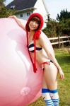 bikini cleavage hood shinoda_mariko side-tie_bikini swimsuit thighhighs vyj_107 rating:Safe score:2 user:nil!