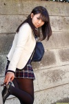 blazer blouse bookbag costume dgc_0822 pantyhose pleated_skirt school_uniform skirt takayama_chiemi rating:Safe score:0 user:nil!