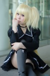 blonde_hair choker corset cosplay dress hoshina_utau kazuha shugo_chara! thighhighs twintails zettai_ryouiki rating:Safe score:3 user:nil!