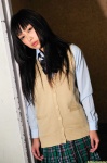 blouse dgc_0858 kawakami_asami pleated_skirt school_uniform skirt sweater_vest rating:Safe score:0 user:nil!