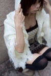 blouse boots cleavage necklace skirt suu sweater thighhighs zettai_ryouiki rating:Safe score:0 user:xkaras