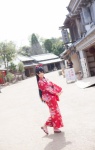 cosplay ganaha_hibiki hairbow idolmaster kimono mike_(ii) ponytail rating:Safe score:0 user:pixymisa