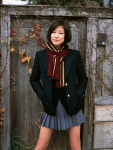 blazer cardigan costume scarf school_uniform sugimoto_yumi rating:Safe score:2 user:nil!